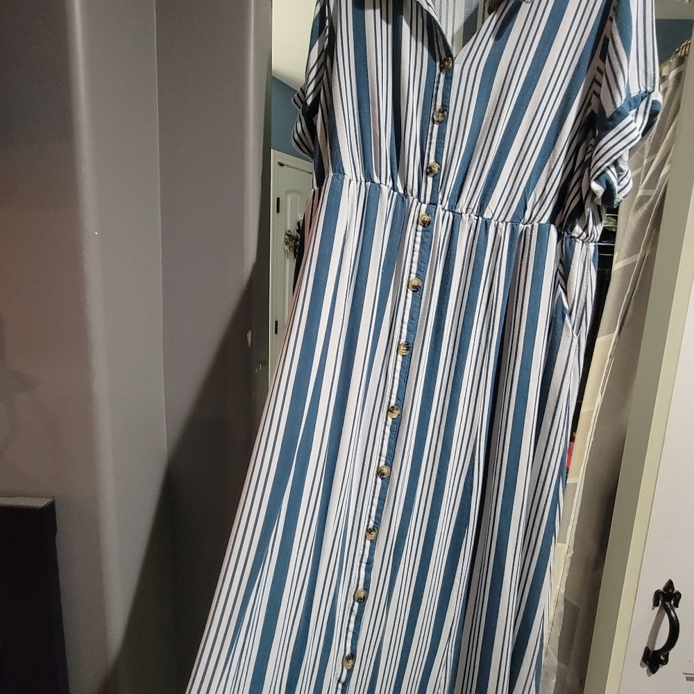 Torrid Size 1 Striped Dress